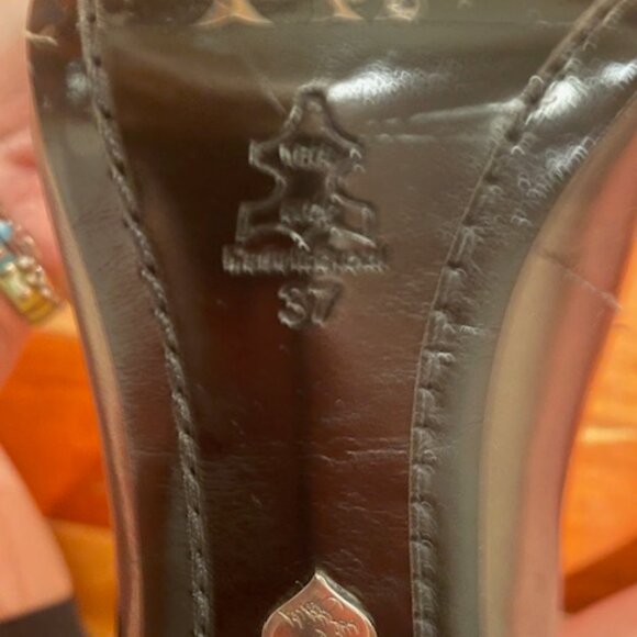 Alice + Olivia Dita Ankle Strap Pump Heel - Women's Size EU37 - Picture 8 of 11